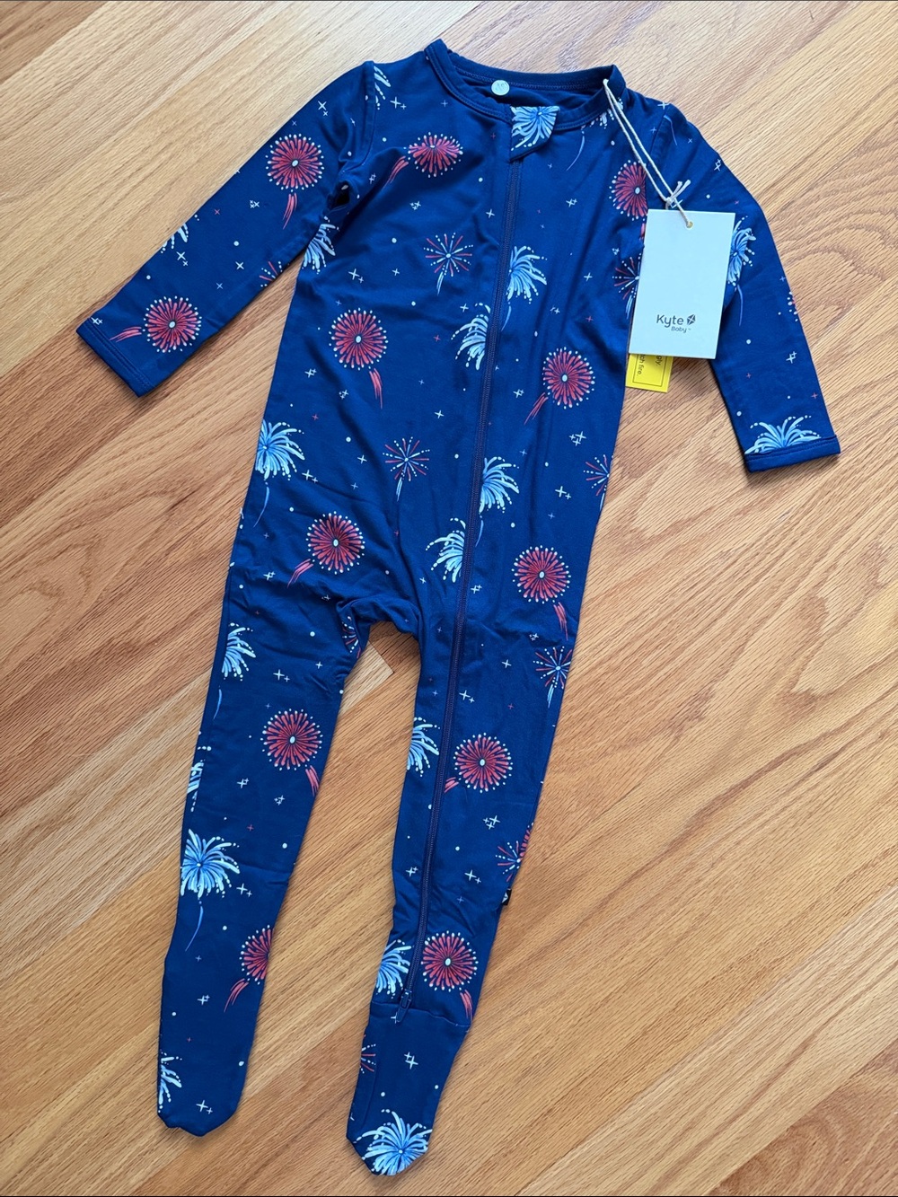 NWT KYTE BABY Zippered Footie in Celebration